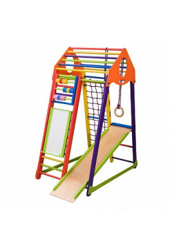 Домашній спортивний комплекс BambinoWood Color Plus 170